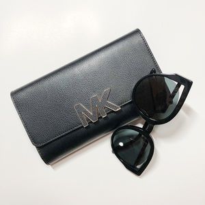 Black MK Wallet